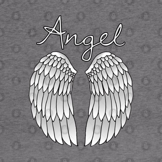 Angel Wings Sweet Innocent Perfect by julieerindesigns